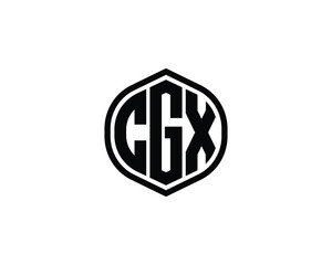 CGX Logo design vector template. CGX