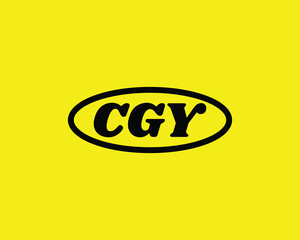 CGY logo design vector template. CGY