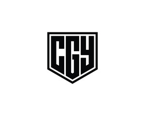 CGY logo design vector template. CGY