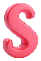 Fototapeta premium PNG S symbol number text