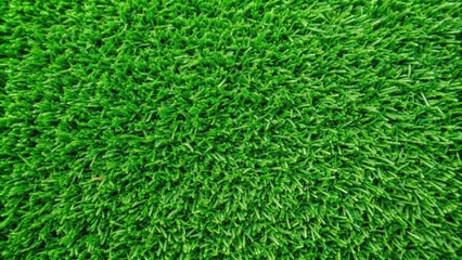 Artificial Green Grass Mat Texture - Top View Portrait Photography of Synthetic Turf Surface for Golf and Landscaping Use