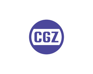 CGZ Logo design vector template. CGZ