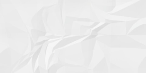 Abstract vector white wrinkly paper background. cardboard craft wrinkly paper, crumpled pattern texture. paper crumpled wrap. white fabric crushed- crumpled.	