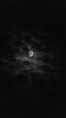 full moon in the sky