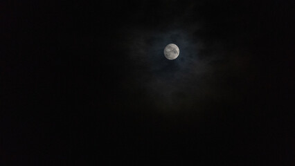 full moon in the night
