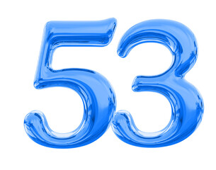 Blue Number 53