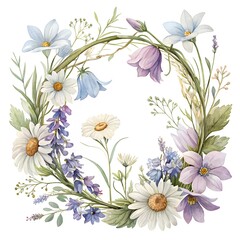 background with flowers