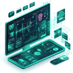 Futuristic Medical Technology with Data Visualization and Analytics
