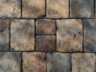 Fototapeta premium Brick wall with fire hydrant