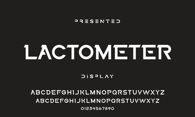 Abstract modern urban alphabet fonts. Typography sport, technology, fashion, digital, future creative logo font.
