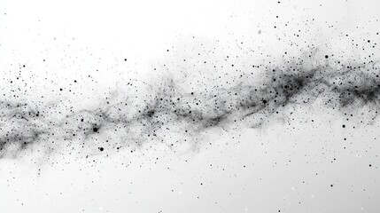 Dynamic black particle movement abstract background digital art minimalistic style high contrast visual concept