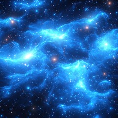 Cosmic wonders celestial events in vast universe digital art dark space mystical light