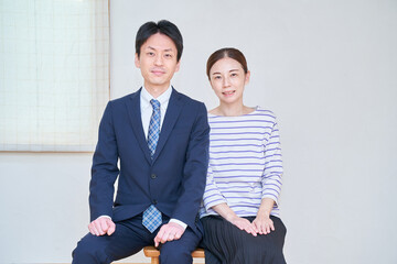 夫婦のポートレート