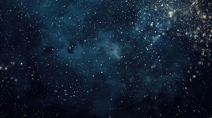 Fototapeta premium A vast starry sky filled with twinkling stars and cosmic dust, evoking wonder and exploration.