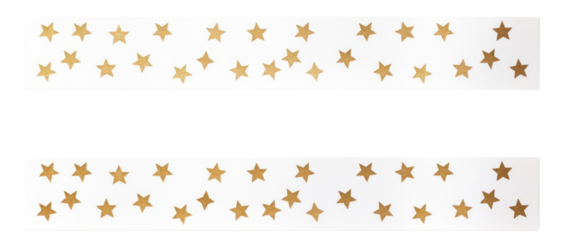 PNG Star pattern adhesive strip white white background letterbox.