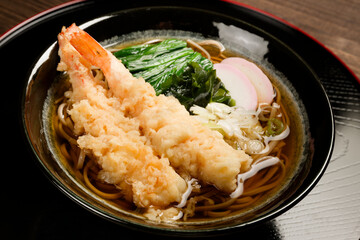 海老天そば