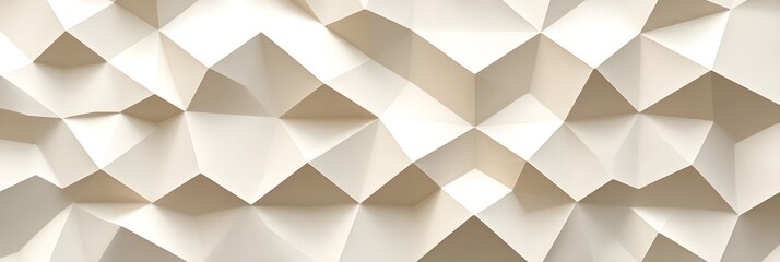 A subtle 3D geometric pattern in light tones, with a shadow effect creating depth without distraction.