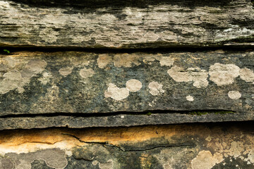 Close-Up Of Textured Rock Surface With Natural Layers