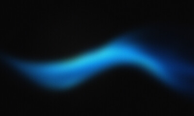 black background, blue light