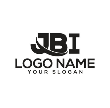 illustration of letter JBI  symbol business logo design
