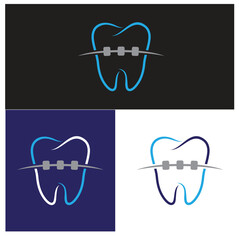 set of tooth icons