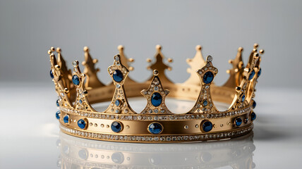 A crown isolated on white background