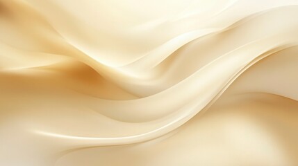 Obraz premium Soft Sandy Dune Background, Smooth Wind-Blow, Abstract Beige Curves