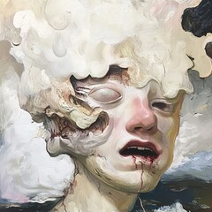 Surreal Portrait: A Study in Psychological Depth