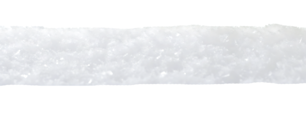 white snow frame isolated on  white background PNG.AI GENERATED