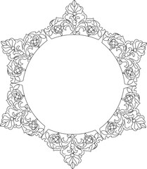 ornament decoration decoration mandala rosette classic vintage ethnic traditional roman greek 