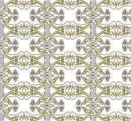 illustration design sketch vector image ornament background pattern natural floral modern classic vintage 