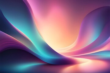 abstract colorful wave background