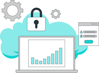 Cloud Computing Illustration