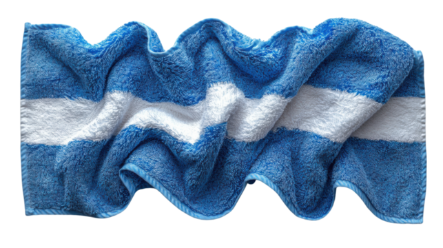 blu tawal isolated on white