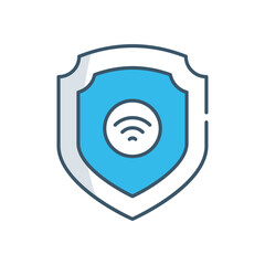 VPN Shield vector icon