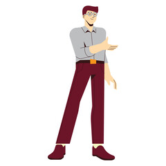 People Working Illustration