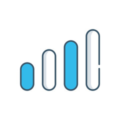 Obraz premium Mobile Network vector icon