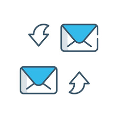 Mail Transfer vector icon
