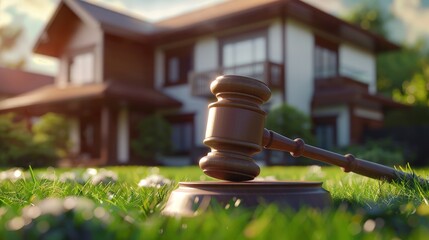 Gavel and House