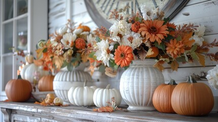 a home decor blogger who showcases beautiful, seasonal Autumn decor ideas and inspiration