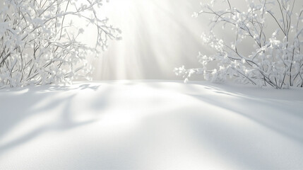 Fototapeta premium Modern, Sleek White Background with Light Shadow Detailing for Crisp, High-Quality Layouts.