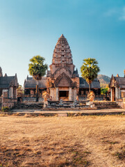 Cambodia temple in the architecture style of Angkor Wat temple Cambodia 