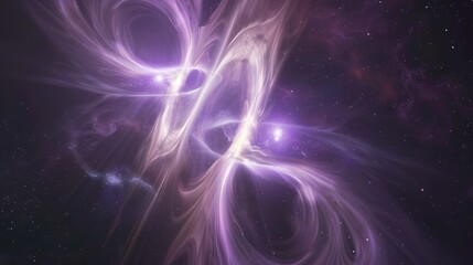 Fototapeta premium Purple spacenebula sky purple galactic background