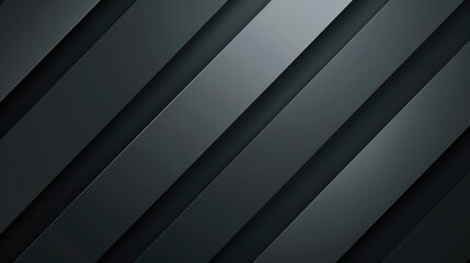 Fototapeta premium A sleek, modern abstract design featuring angled dark panels with subtle gradients.