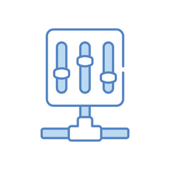 Share Equalizer vector icon