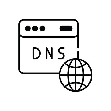 DNS Server vector icon