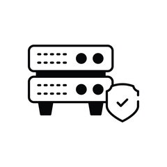 Network Printer vector icon