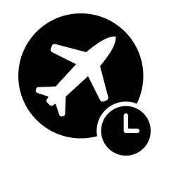 Flight Delay Icon