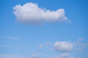 Obraz premium 見上げると綺麗な空