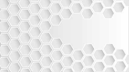 abstract  white and light gray wave design.